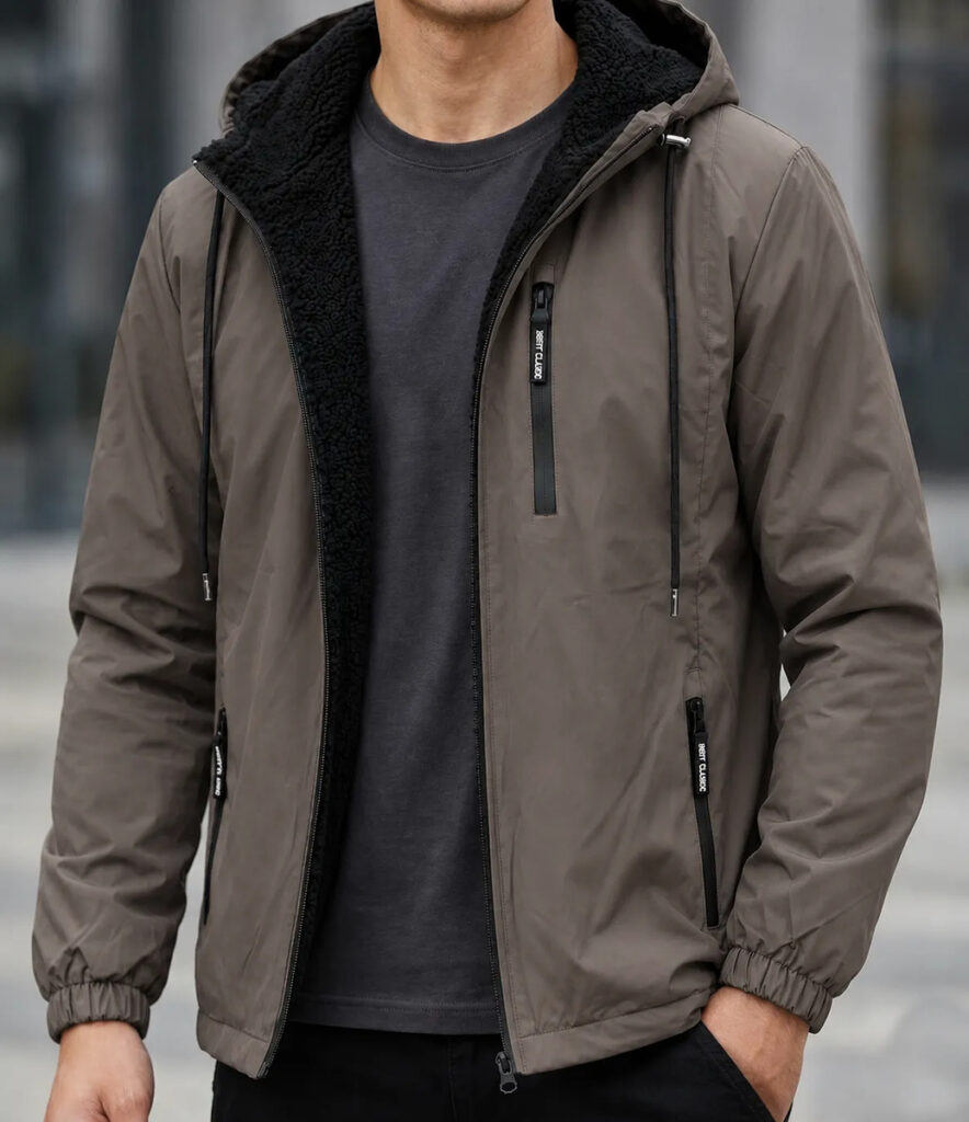 Campera Rompeviento Hombre Chaqueta Impermeable Con Polar